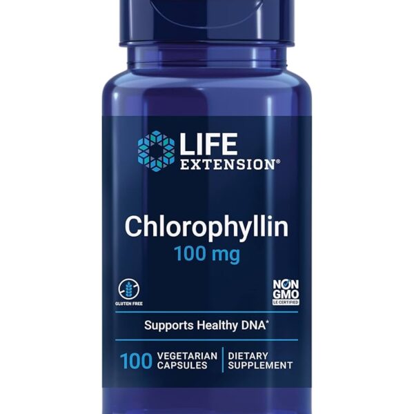 Life Extension Chlorophyllin 100 mg, 100 vegetarian capsules