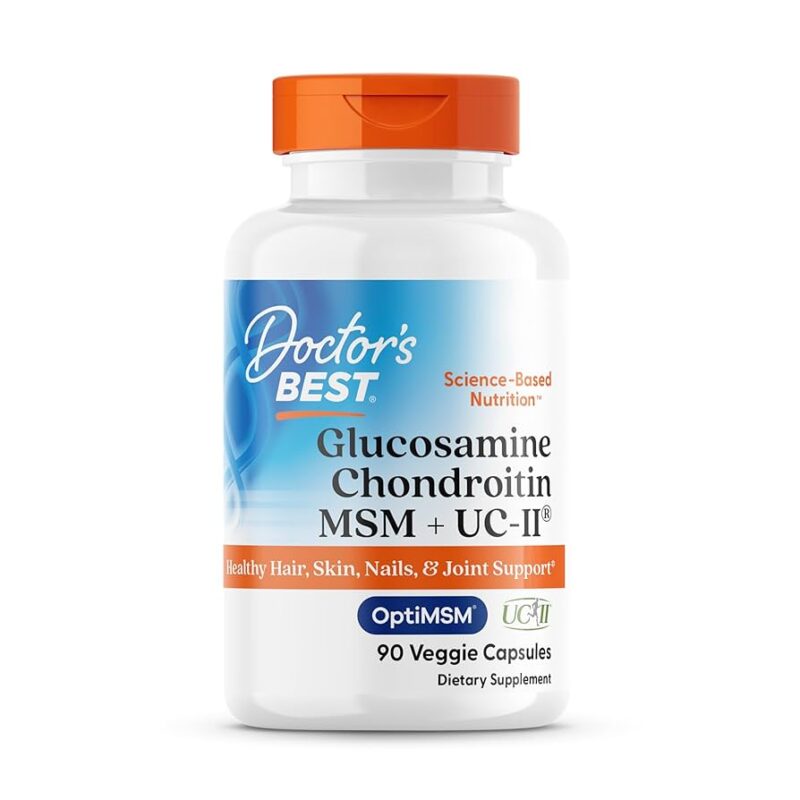 Doctor's Best Glucosamine Chondroitin MSM + UCII®