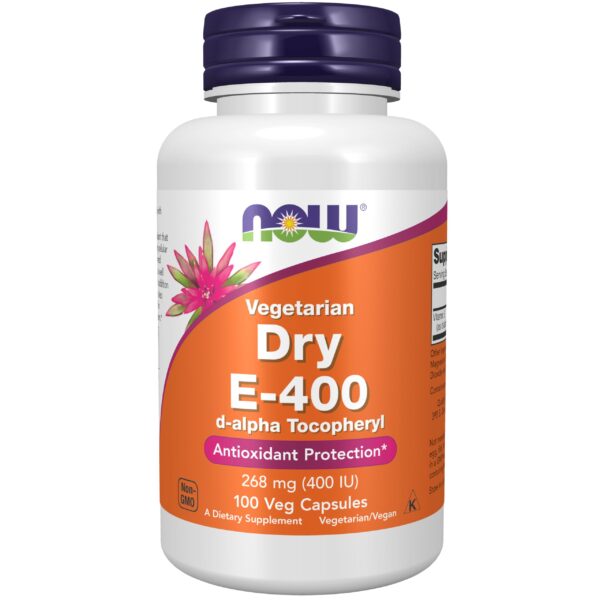 NOW Foods DRY E-400 DA 100 VCAPS