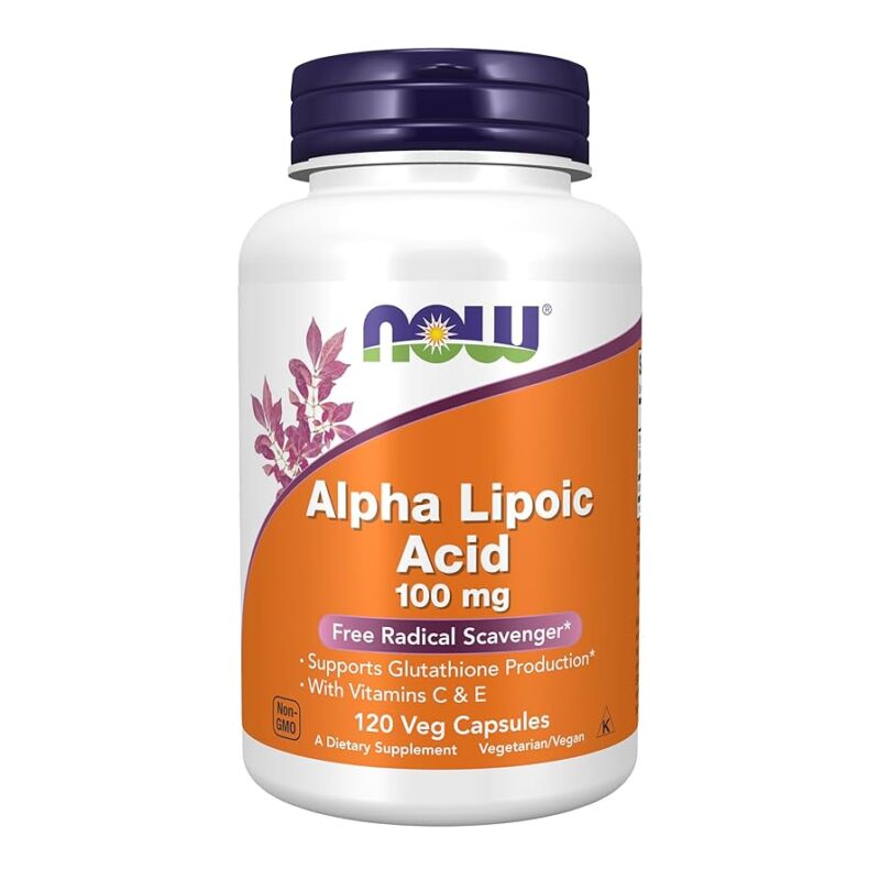 NOW Foods ALPHA LIPOIC ACID 100mg 120 VCAPS