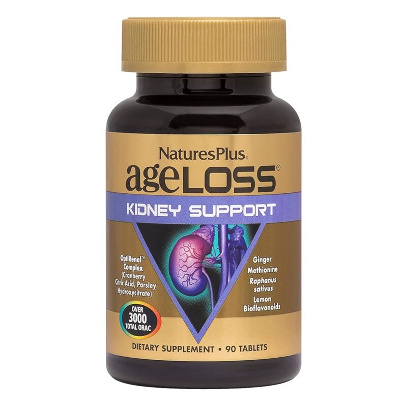 Natures Plus AGELOSS KIDNEY SUPPORT TAB 90