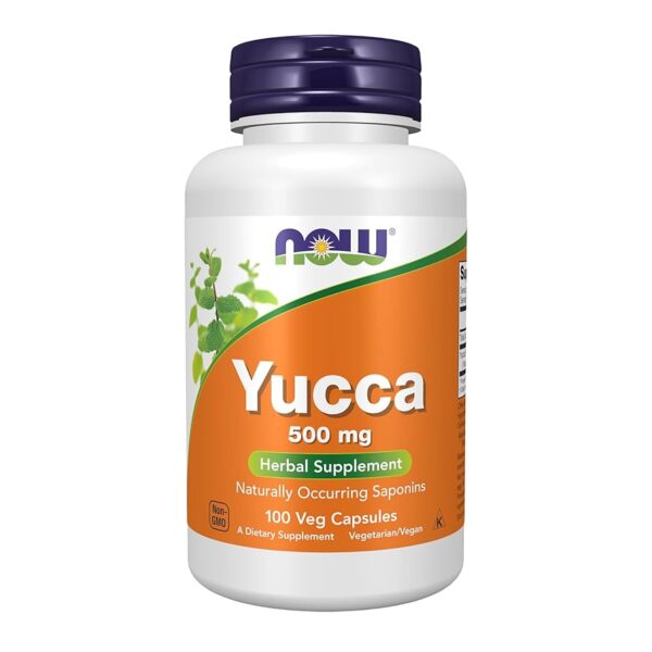 NOW Foods YUCCA 500mg 100 VCAPS