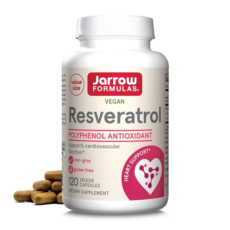 Jarrow Formulas Resveratrol 100mg 120 VCAPS