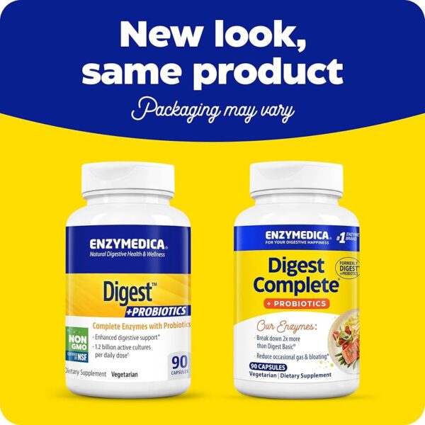 Enzymedica Digest Complete + Probiotics 90 caps