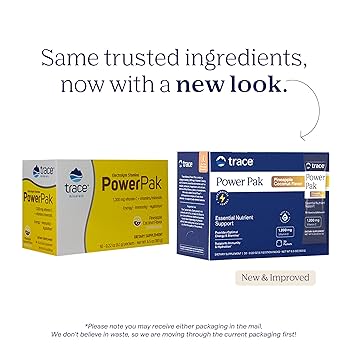 Trace Minerals Power Pak New & Improved POWDER Orange Blast