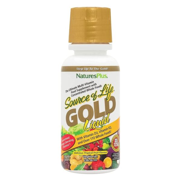 Natures Plus SOURCE OF LIFE GOLD LIQUID 8 OZ