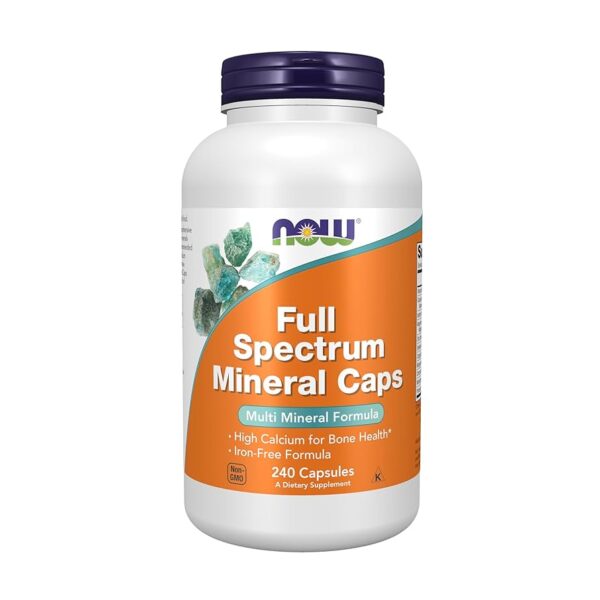 NOW Foods FULL SPECTRUM MINERAL CAPS 240 VCAPS