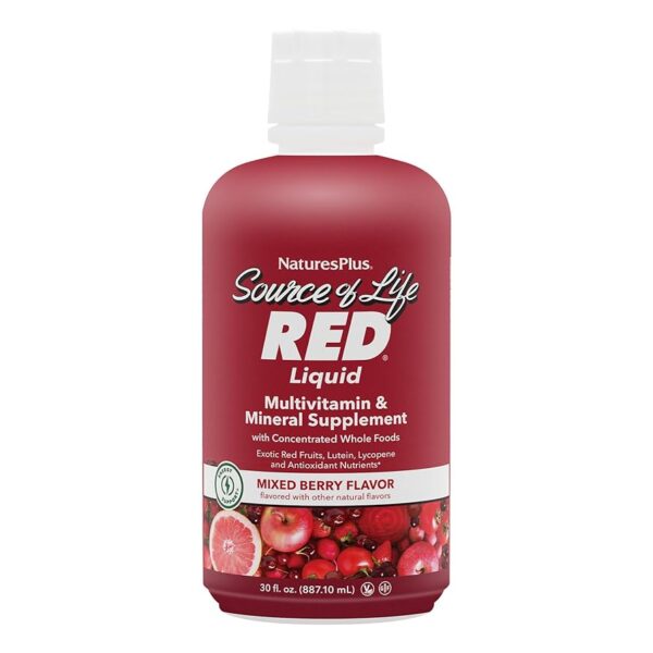 Natures Plus SOURCE OF LIFE RED LIQUID 30 OZ