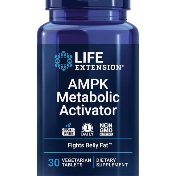 Life Extension AMPK Metabolic Activator 30 vegetarian tablets