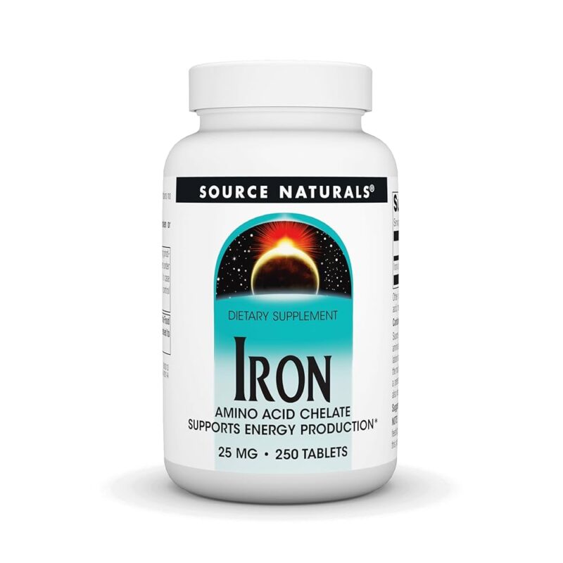 Source Naturals Iron 25 mg
