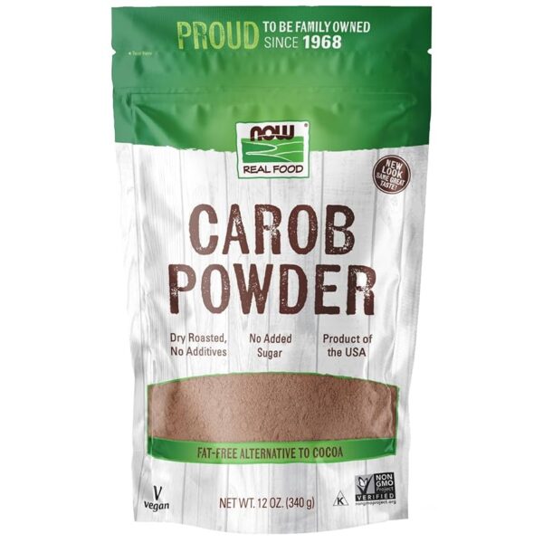 NOW Foods CAROB POWDER 12 OZ