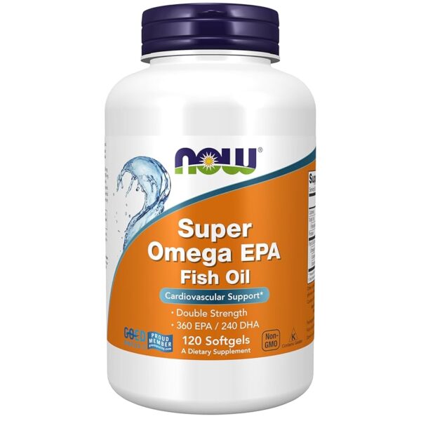 NOW Foods Super Omega EPA 1200mg 360/240 120 SGELS