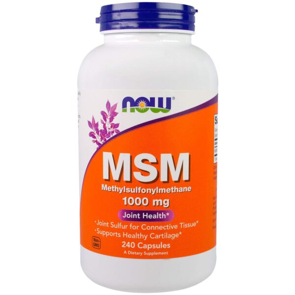 NOW Foods M.S.M 1000mg 240 VCAPS