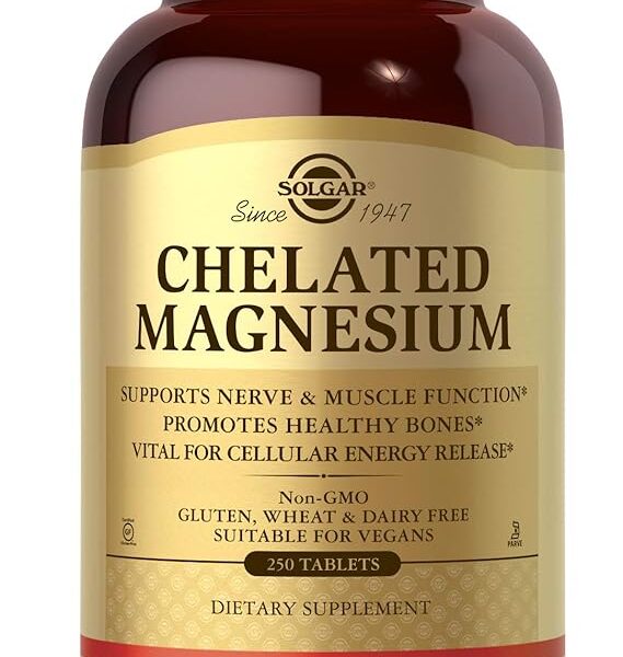 Solgar Chelated Magnesium Tablets** (not sold in CA)