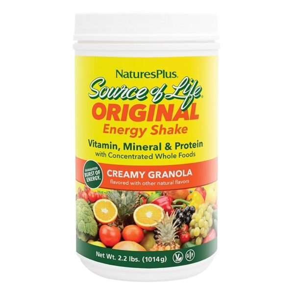 Natures Plus SOURCE OF LIFE ENERGY SHAKE 2.2 LB