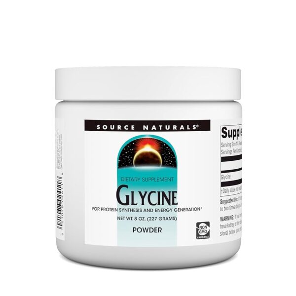 Source Naturals Glycine 500 mg