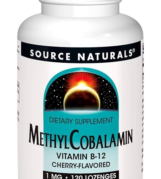 Source Naturals MethylCobalamin 1 mg Cherry