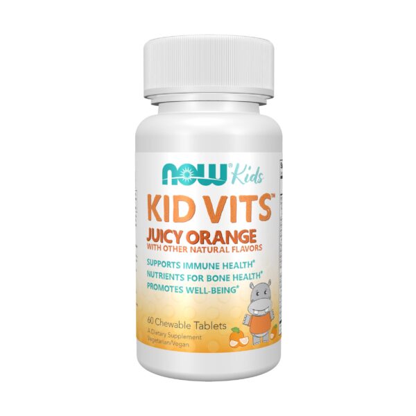 NOW Foods KID VITS(TM) JUICY ORANGE 60 TABS