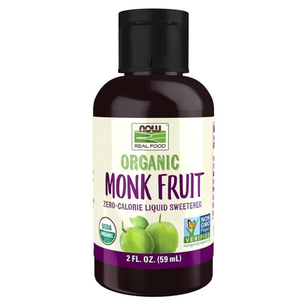 NOW Foods ORGANIC LIQUID MONK FRUIT 2 OZ