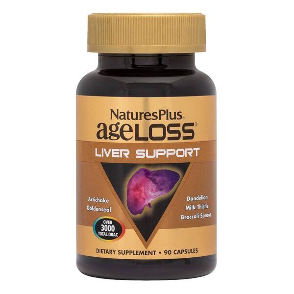 Natures Plus AGELOSS LIVER SUPPORT VCAP 90