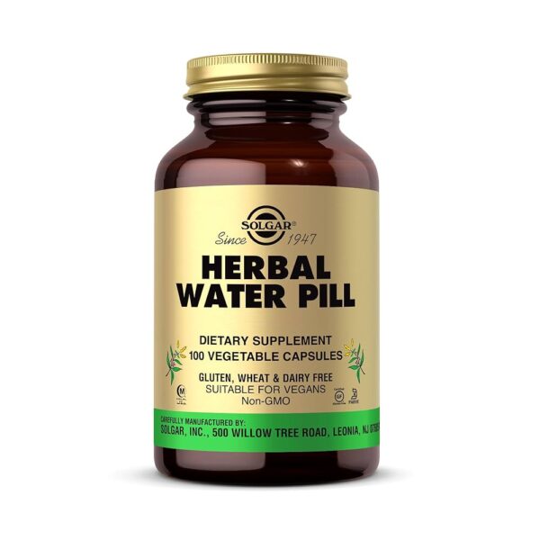 Solgar Herbal Water Pill Vegetable Capsules