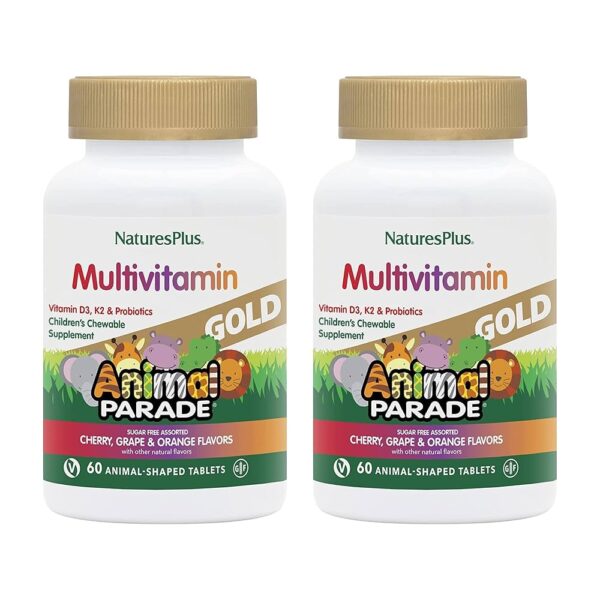 Natures Plus AP GOLD ASSORTED CHEWABLE 60