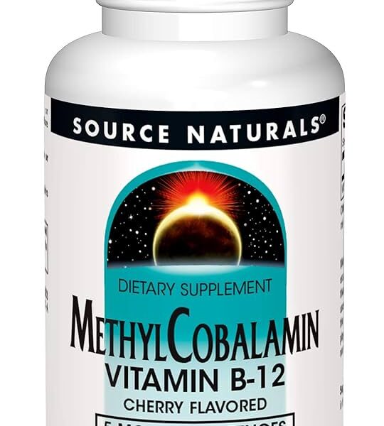 Source Naturals MethylCobalamin 5 mg Cherry