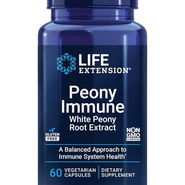 Life Extension Peony Immune 60 vegetarian capsules