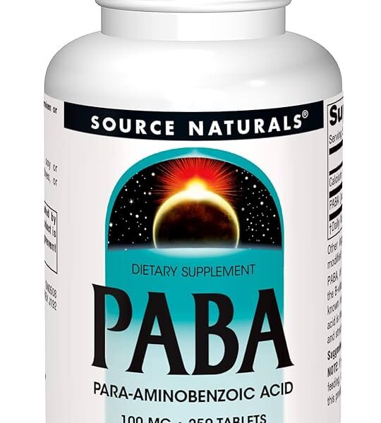 Source Naturals PABA 100 mg