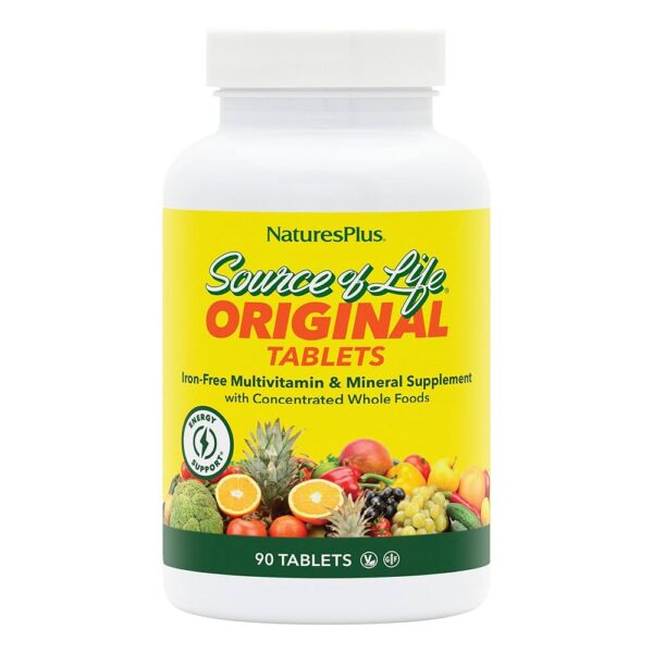Natures Plus ^ULTRA SOURCE OF LIFE NO IRON TAB 90