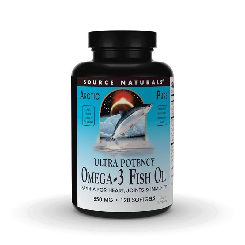 Source Naturals ArcticPure® Omega-3 Fish Oil, Ultra Potency 850 mg
