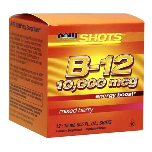 NOW Foods ENERGY B-12 NOW SHOT 15ML 12 PACK
