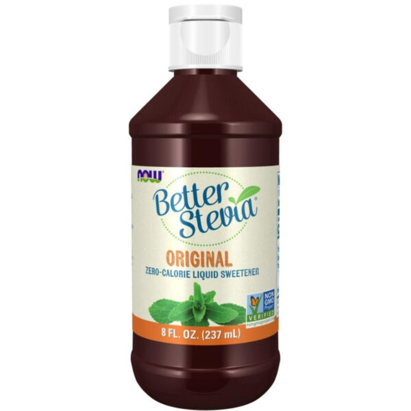 NOW Foods BETTER STEVIA ALCOHOL LIQUID 8 OZ