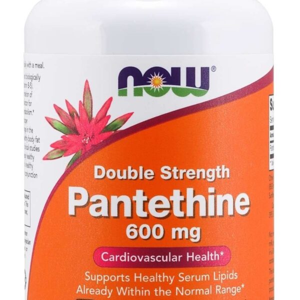 NOW Foods PANTETHINE 600MG 60 SGELS
