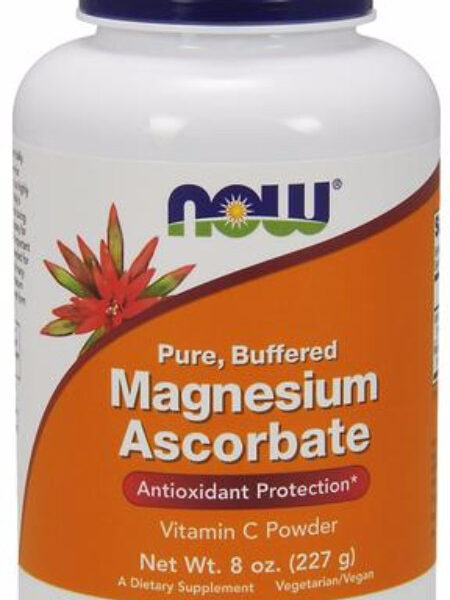 NOW Foods MAGNESIUM ASCORBATE PWD 8 OZ
