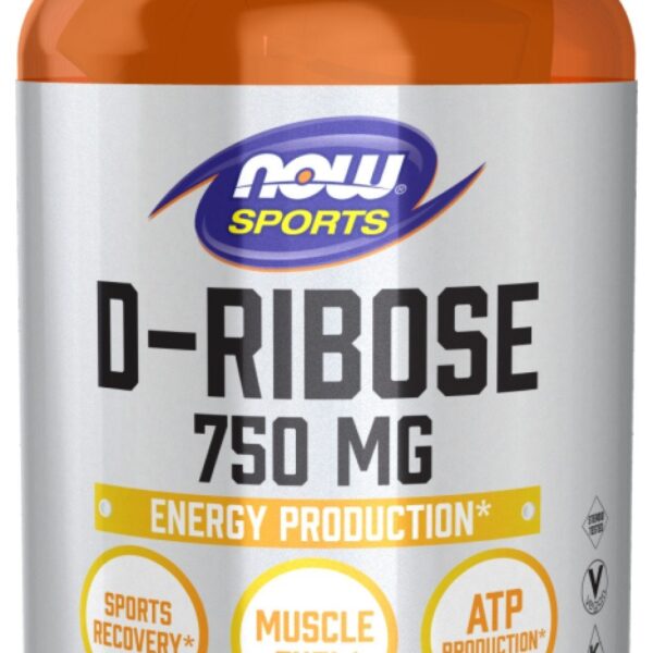 NOW Foods RIBOSE 750mg 120 VCAPS