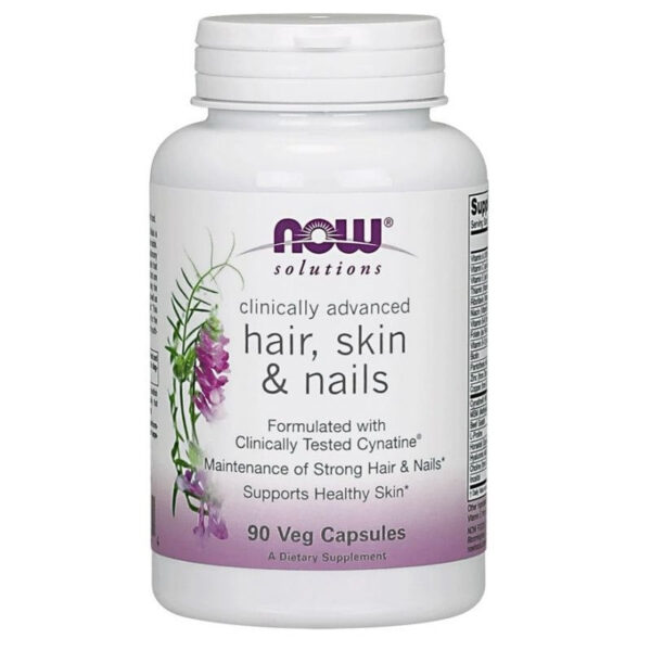NOW Foods CLINICAL HAIR, SKIN & NAILS 90 VCAPS