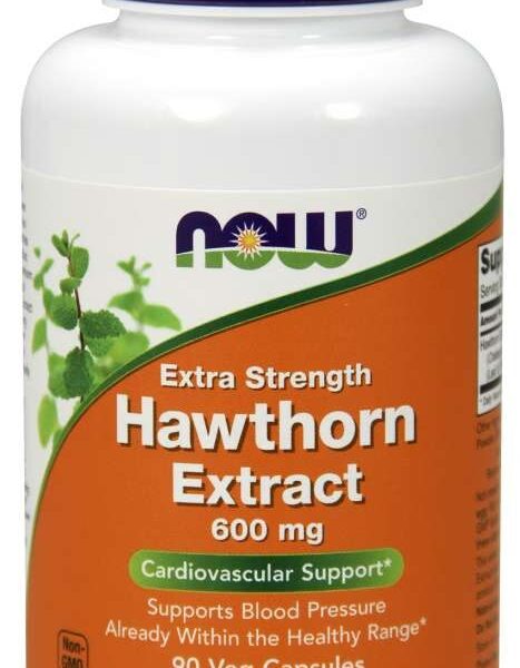 NOW Foods HAWTHORN EXTRACT 600mg 90 VCAPS