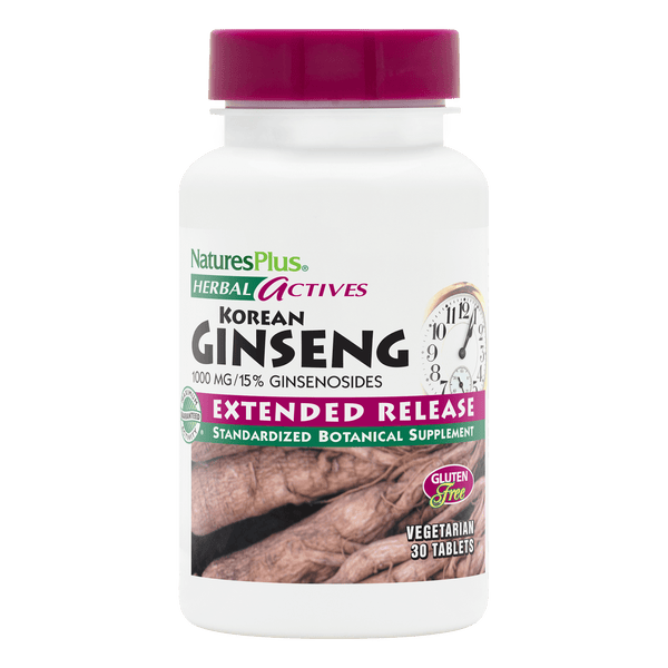 Natures Plus KOREAN GINSENG E/R 1000 MG TAB 30