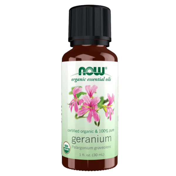 NOW Foods GERANIUM OIL 1 OZ
