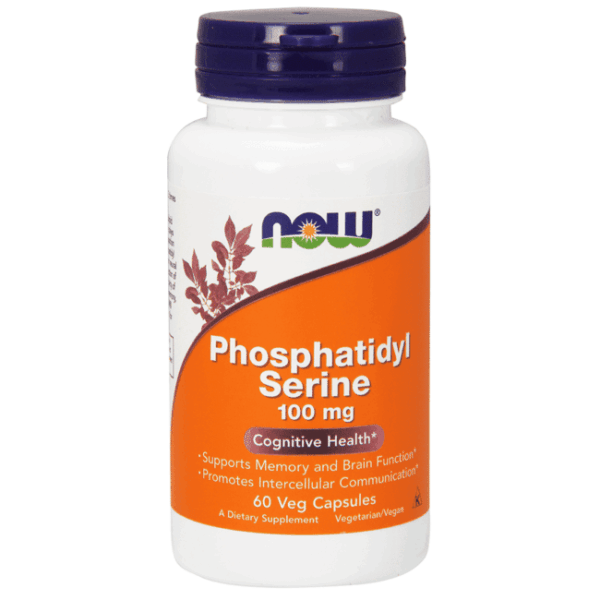 NOW Foods PHOSPHATIDYL SERINE 100mg 60 VCAPS