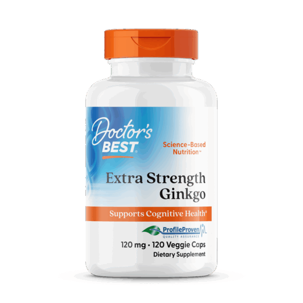 Doctor's Best Extra Strength Ginkgo 120mg