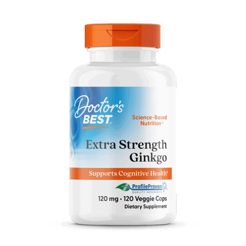 Doctor's Best Extra Strength Ginkgo 120mg