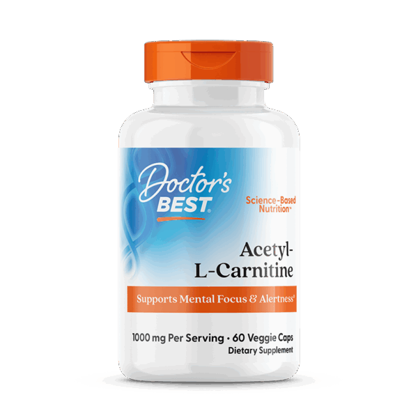 Doctor's Best Acetyl-L-Carnitine 500mg