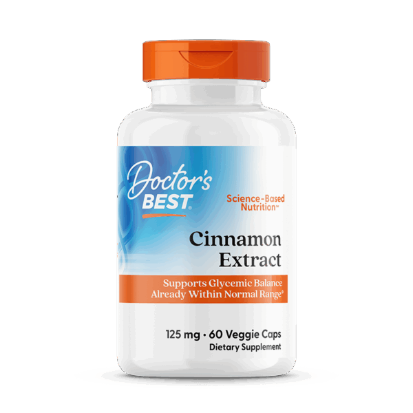 Doctor's Best Cinnamon Extract with Cinnulin PF® 125mg