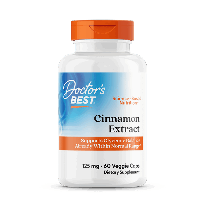 Doctor's Best Cinnamon Extract with Cinnulin PF® 125mg