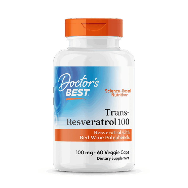 Doctor's Best Trans-Resveratrol 100mg