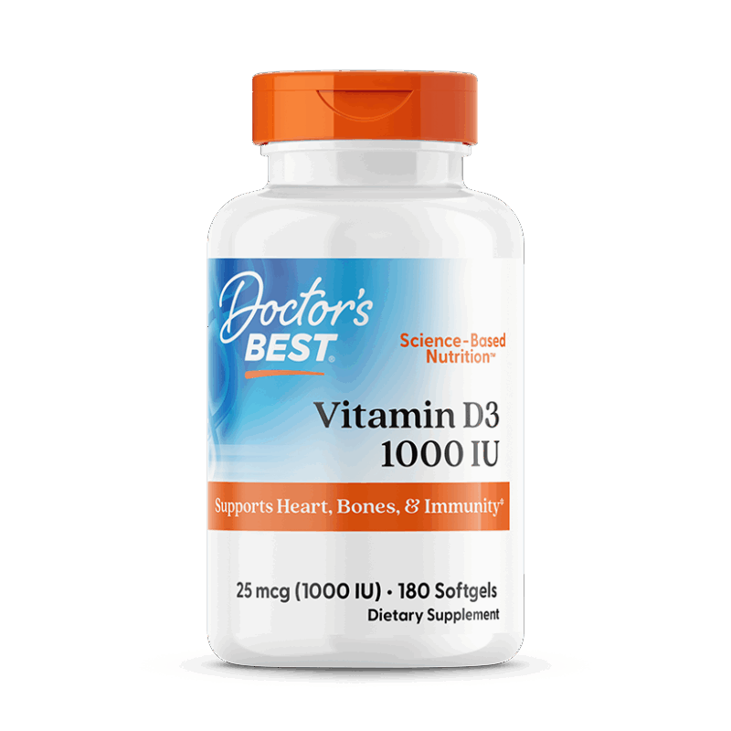 Doctor's Best Vitamin D3 1000IU