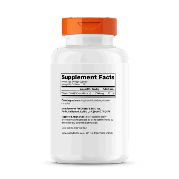 Doctor's Best Vitamin C with Q®-C 1000mg
