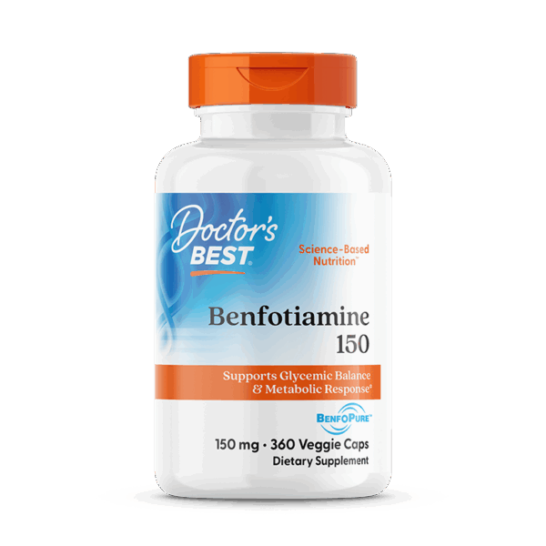 Doctor's Best Benfotiamine 150mg